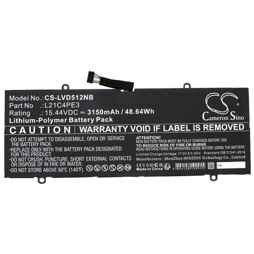 Lenovo IdeaPad Duet 5 12IRU8 83B3001WMZ Battery