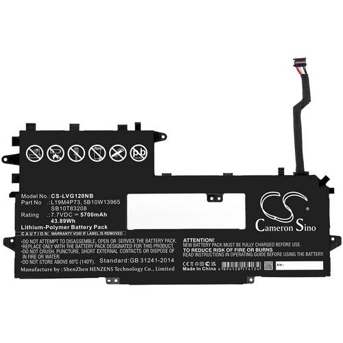 Lenovo ThinkPad X1 Titanium Yoga Gen 1 20QA001HRT Battery