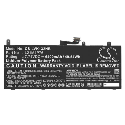 Lenovo L21M4P76 Battery