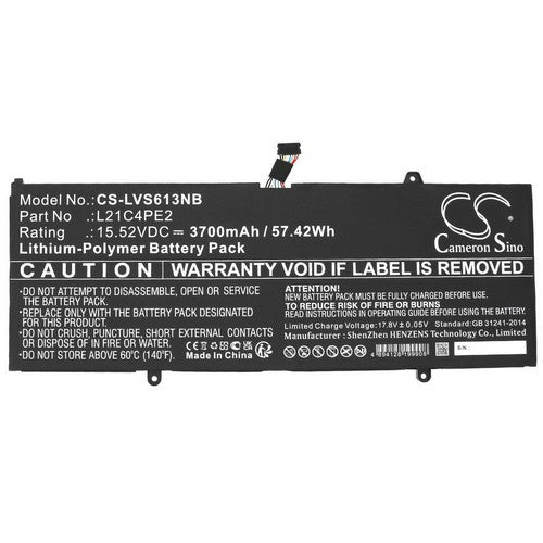 Lenovo Yoga 6 13ALC7 82UD00A4TX Battery