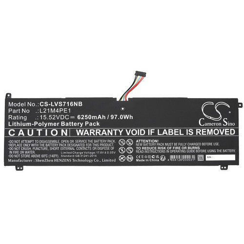 Lenovo Legion S7 16ARHA7 82UG0038RK Battery