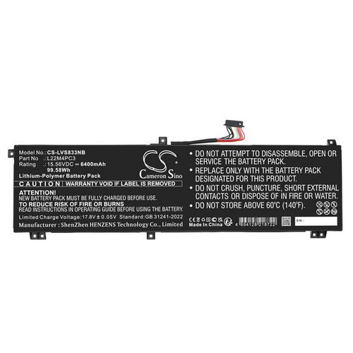 Lenovo Legion Slim 7 16IRH8 82Y3000JKR Battery