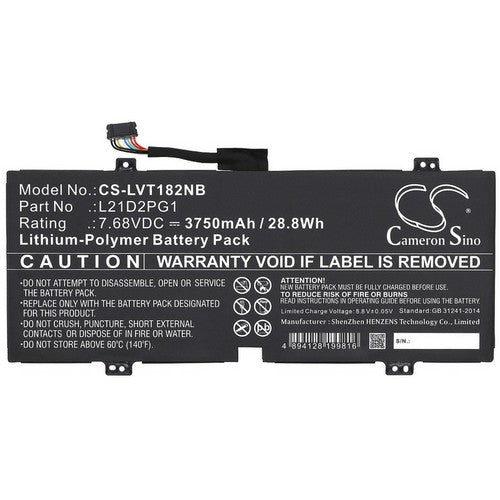 Lenovo 10W-82ST0007CK Battery