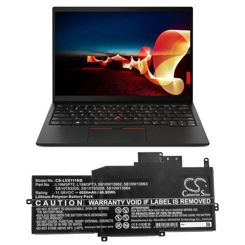 Lenovo ThinkPad X1 Nano Gen 1-20UN0014MX Battery