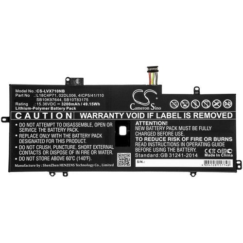 Lenovo Thinkpad X1 Yoga Gen 5-20ub0022jp Battery