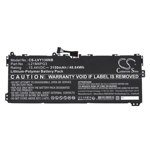Lenovo L21L4PG3 Battery