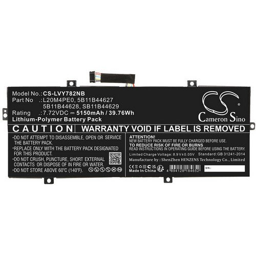 Lenovo Yoga Duet 7 13ITL6 82MA0052MZ Battery