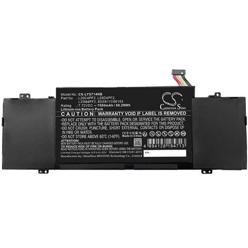 Lenovo IdeaPad Slim 7 Carbon 14ACN6 8 Battery