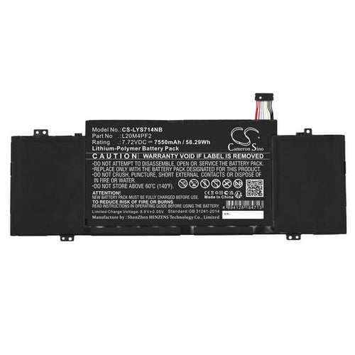 Lenovo Yoga Slim 7 Carbon 14ACN6 82L0005NRK Battery