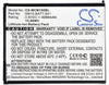 M3 Mobile SM10LTE Battery