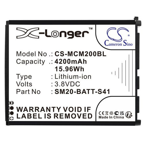M3 Mobile 02-574-0037 Battery
