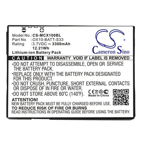 M3 Mobile OX10 RFID Battery
