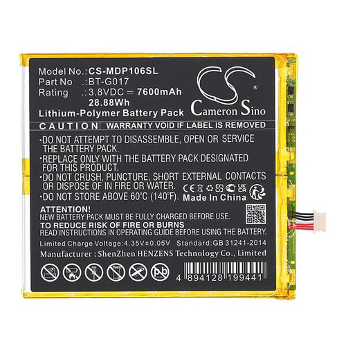 Medion SMB-H1007 Battery