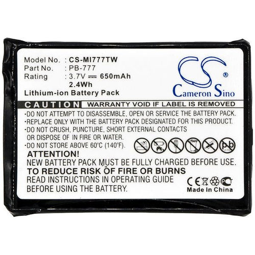 CS-MI777TW Battery