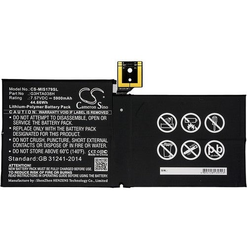 Microsoft Surface Pro 6 Battery