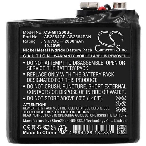Megger TDR2000-C Battery
