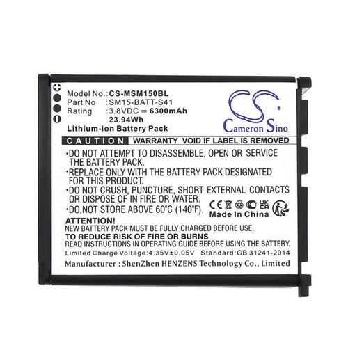 M3 Mobile SM15-BATT-S41 Battery