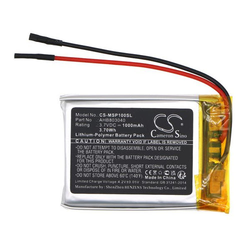 Monster AHB803040 Battery