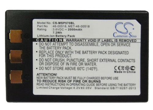 Metrologic SP5700 Optimus PDA Battery