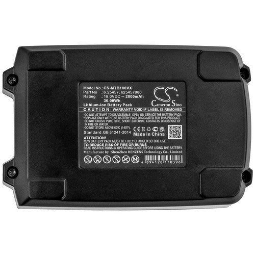 Metabo AHS 18-55 Battery