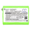 CS-MTV500TW Battery