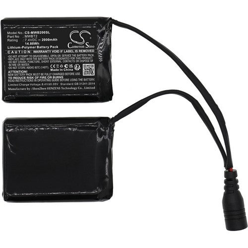 Mobile Warming Glove Lines Heated Clothes Battery