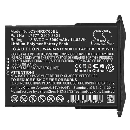 NCR Orderman 7777-01YY Battery