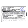 CS-NSR310TW Battery