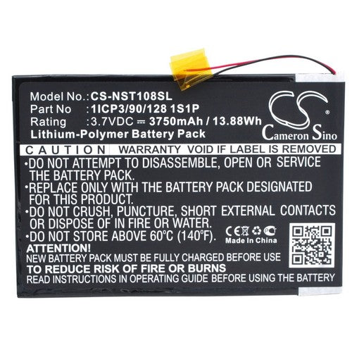 Nuvision TM1088C Battery