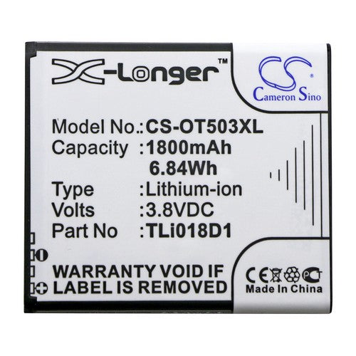 TCL OT-5038 Battery