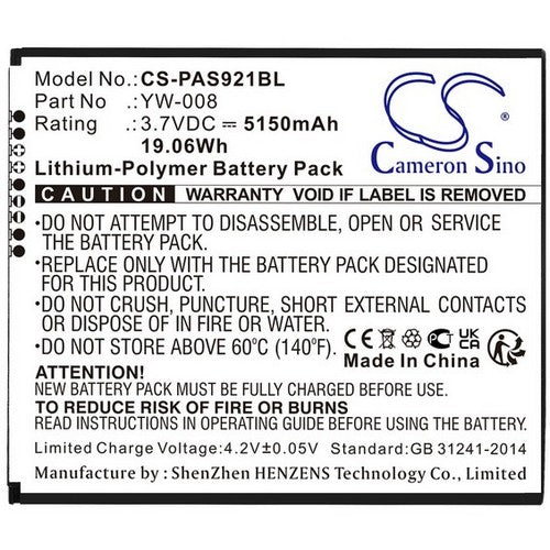 CS-PAS921BL Battery