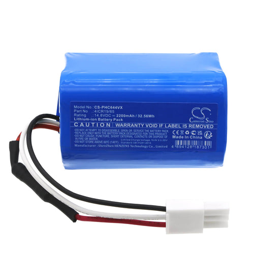 Philips 4ICR19/65 Battery