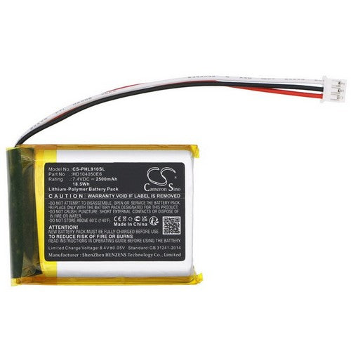 Philips HD104050E6 Battery