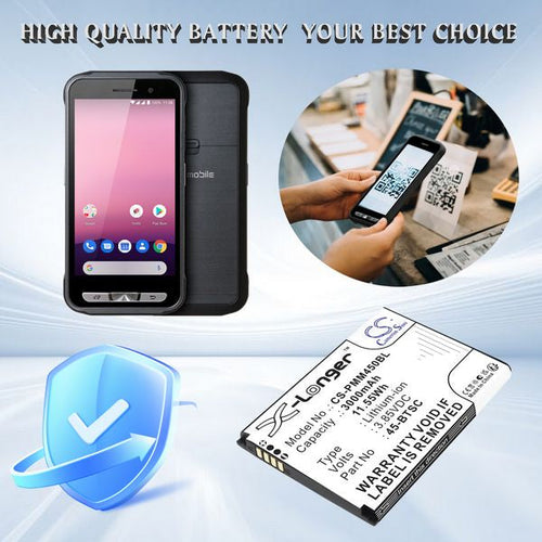 Point Mobile PM45 Battery