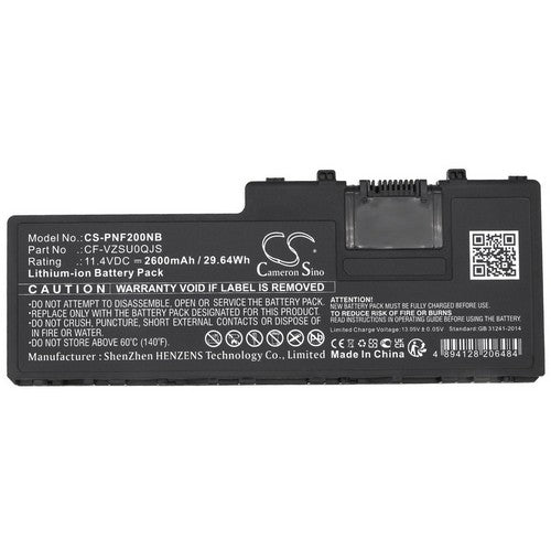 Panasonic Toughbook CF-20A0205TG Battery