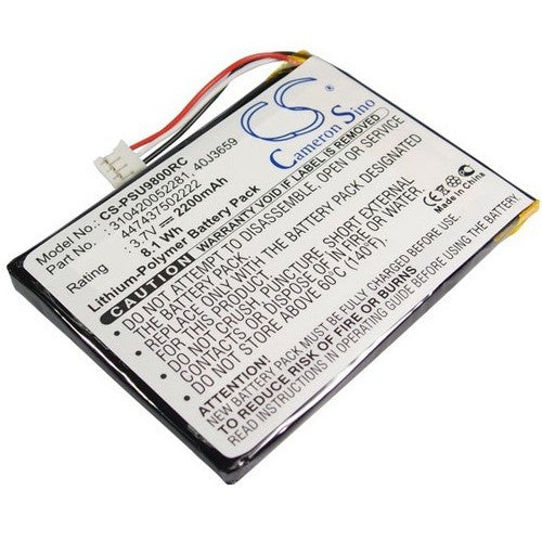 Philips Multimedia Control Panel RC9800I Battery