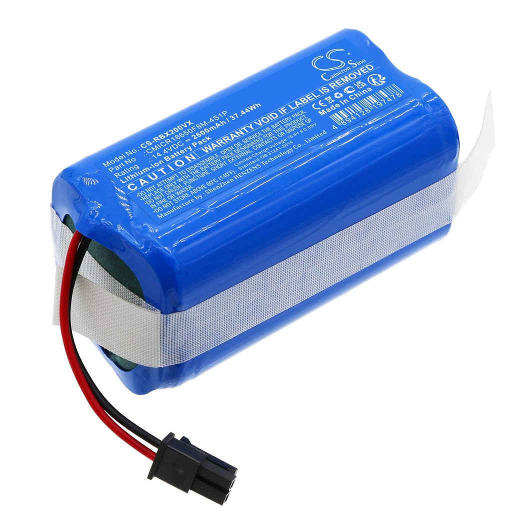 RoboJet CMICR18650F8M-4S1P Battery