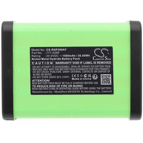 RS Pro 777-0399 Battery