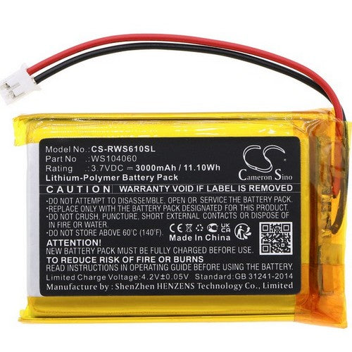 Raspberry WS104060 Battery