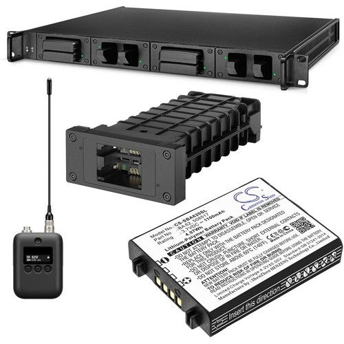 Sennheiser SK 6212 bodypack wireless transmitter Battery