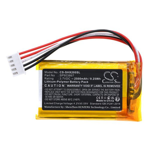 CS-SHX200SL Battery