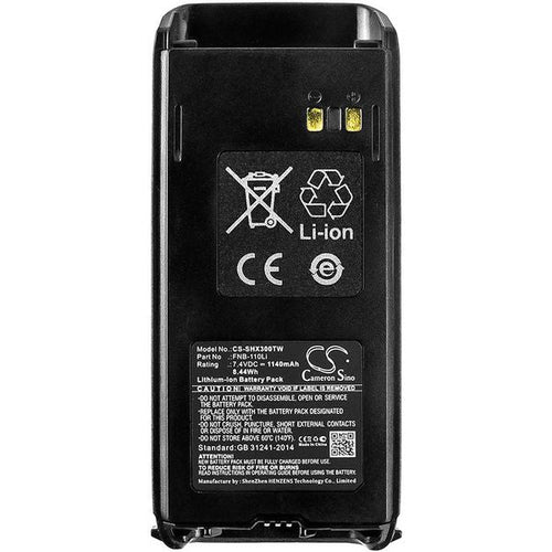 Standard FNB-110Li Battery