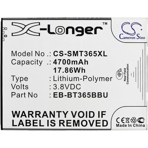 Samsung SM-T390 Galaxy Tab Active 2 WiFi Battery
