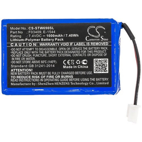 Satlink WS-6912 Digital Satellite Finder Battery