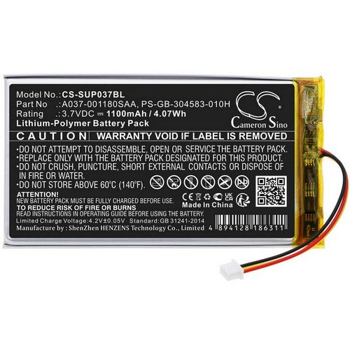 CS-SUP037BL Battery