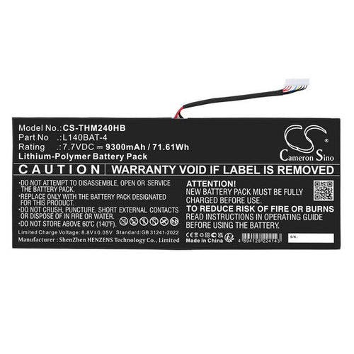 Schenker L140BAT-4 Battery