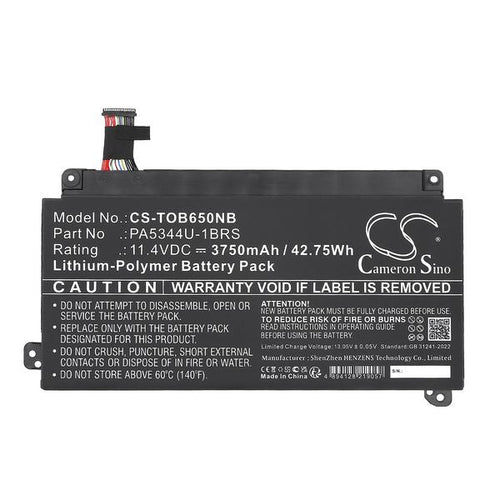 CS-TOB650NB Battery