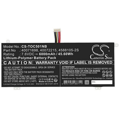 CS-TOC501NB Battery