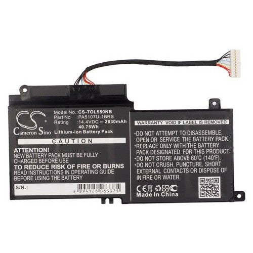 Toshiba SATELLITE PSKKWA-00L007SATELLITE PSKKWA-00M007 Battery