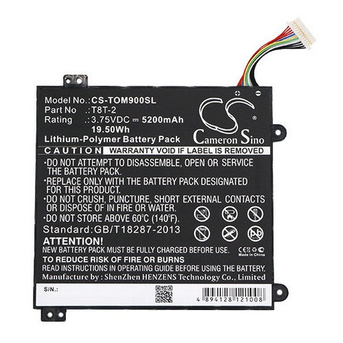 Toshiba Satellite Click Mini L9W-B 8.9 Tablet Battery